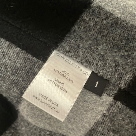 John Elliott Original Leather Rider Jacket - Picture 5 of 7